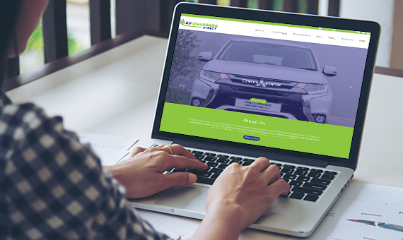 Responsive Website Developed for EV Chargers Direct